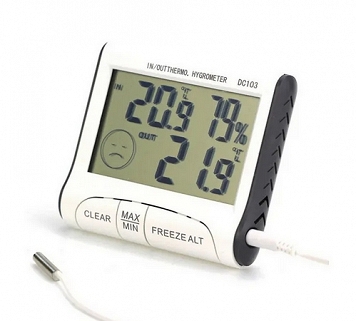 SE DC103 indoor and Outdoor Thermometer - Termometr cyfrowy Stacja Pogody