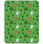 Koc Blanket Flanelowy gruby 110x150cm Minecraft 100% Poliester