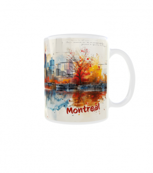Kubek 300ml Wakacyjne Podróże Miasta Kanada Canada Montreal