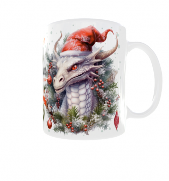 Kubek 300ml Boże Narodzenie Christmas Dragon Smok
