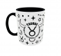 Kubek Znaki Zodiaku Horoskop Astrologia v11 Taurus Byk black
