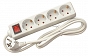 Alien Listwa zasilająca przedłużacz 4 gn socket 5m /3x1.5mm2 cu/ Schuko - Prelungitor 4cai 5m 3x1.5mm2 cu intr Alien 