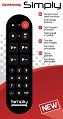 Superior Simply Numeric Universal Remote Control (learing)