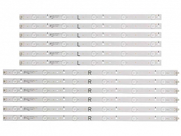 Listwy  Led  leduri   Philips 50inch 5+6led Zestaw 12 buc