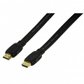 HDMI 1.4 19p-19p cu ethernet 3m flat