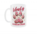 Kubek 330ml Świąteczne Ciastko Psia Łapka Woofy Christmas