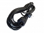 Alien Kabel przedłużacz 3x1.5mm cu czarny black Schuko 5m - Cablu prelungitor 3x1.5mm cu cupla 5m Alien negru 