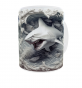 Kubek 300ml Kolekcja 3D v14 biały rekin