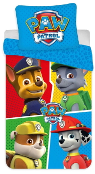 POŚCIEL DUVET COVER PSI PATROL PAW PATROL 100x135 100% COTTON