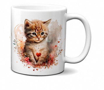 Kubek 300ml dla Kociarzy Kot Kotek Cat v3