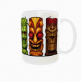 Kubek 300ml Hawajskie posągi Tiki Hawaii Tiki