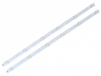 Listwy  Led  leduri   universala 32inch 6led 6v Zestw 2 buc