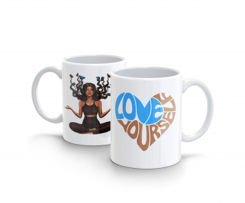 Kubek 300ml Medytacja Namaste Meditation Time v3