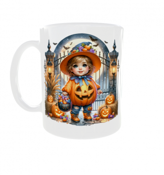 Kubek 330ml HALLOWEEN Duch Dynia Duszek Jesień Duchy Prezent v7