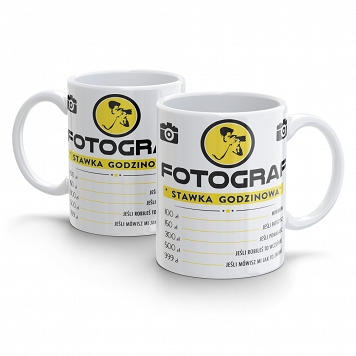 KUBEK Zawodowca Stawka Godzinowa Fotograf