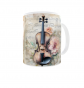 Kubek 300ml Muzyka Klasyczna nuty Skrzypce Violin v4