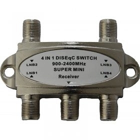 DiSEqC-switch 4IN-1OUT ERO