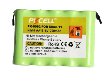 5 acu R6 6V 700ma PKCELL