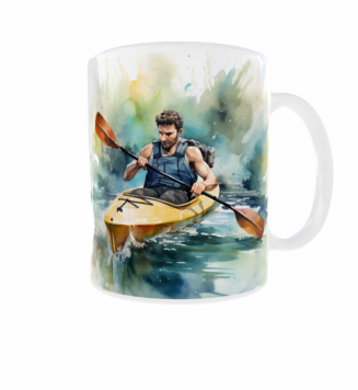 Kubek 300ml Kajak Kajaki Kajakarstwo Spływ Kanusport v4