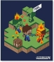 Koc Blanket Polar 100x140cm Minecraft
