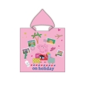 Poncho Peppa Pig 55x110cm microfiber