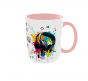 Kubek dla Gracza Gamer Game Zone Eat Sleep Game Repeat pink