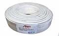 Kabel koncentryczny Cablu coaxial RG6 alb 48x0.12mm Cu 1mm Cu 100m 
