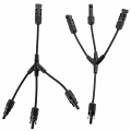 Solar 3-way connector with cable 2 pcs  Złącze z kablem 2 sztuki