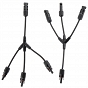 Solar 3-way connector with cable 2 pcs  Złącze z kablem 2 sztuki