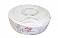 Kabel koncentryczny coaxial RG6 alb 32x0.12mm 1mm CCA 100m - TZS-32A-W