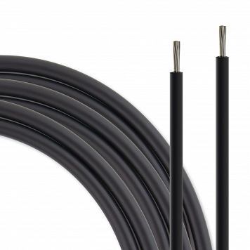 Kabel Solarny miedz  6mm    100m   czarny Seki 