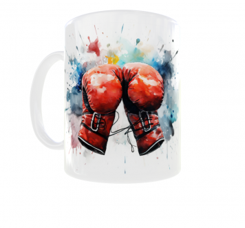 Kubek 330ml dla Boksera Box Boks Boxing Ring Rękawice v9