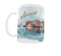 Kubek 330ml NEW Wakacyjne Podróże Norwegia Alesund Aalesund