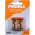 Set 4 - PKCELL R3 alcaline - 4 sztuki