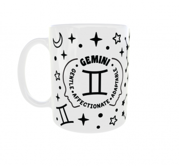 Kubek Znaki Zodiaku Horoskop Astrologia v5 Gemini Bliźnięta