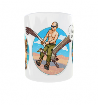 Kubek 300ml Polityczny smieszny Putin Rosja