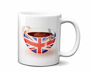 Kubek 300ml I Love UK Anglia Londyn v12