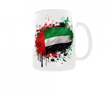 Kubek Barwy Narodowe Flaga Zjednoczone Emiraty Arabskie ZEA
