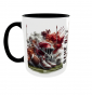 Kubek 330ml Futbol amerykański Football amerykański kubek czarny