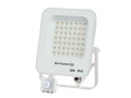 Halogen Naświetlacz z sensorem Proiector LED 50W cu senzor 4500 lm 6000K IP65 alb