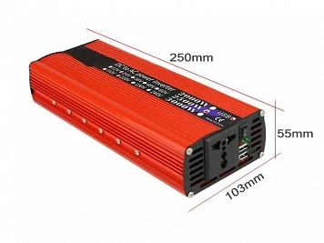 Przetwornica 24V z USB - Invertor 24V 3000W cu USB