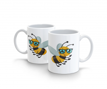 Kubek 300ml Zwierzątka Przedszkole Pszczółki v7