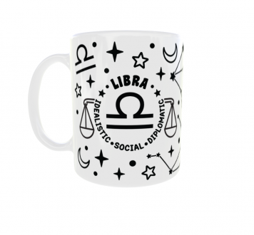Kubek Znaki Zodiaku Horoskop Astrologia v7 Libra Waga