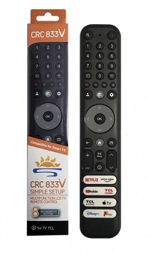 SYSTO CRC833V Universal Remote Control for TCL LED LCD TV BOX winbox