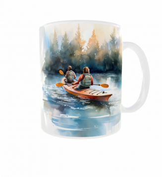 Kubek 300ml Kajak Kajaki Kajakarstwo Spływ Kanusport v1