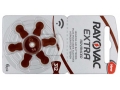 Bateria 312 Rayovac Extra Advanced SET 6 - 6szt/6pcs