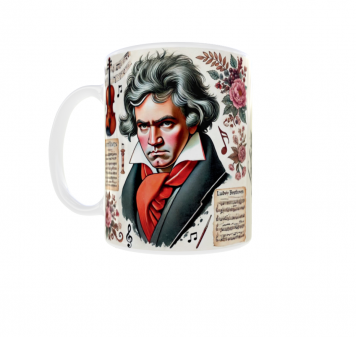 Kubek 300ml Muzyka Klasyczna Ludwig van Beethoven