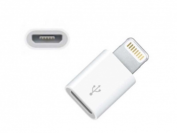 Adaptor microusb mama Iphone 8p tata - micro usb/wtyk Iphone 8p
