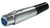 Gniazdo Mufa microfon mama fir XLR-3F