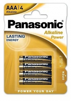 Bateria AAA / LR03 Panasonic Alkaline Power - 4 sztuki (blister)